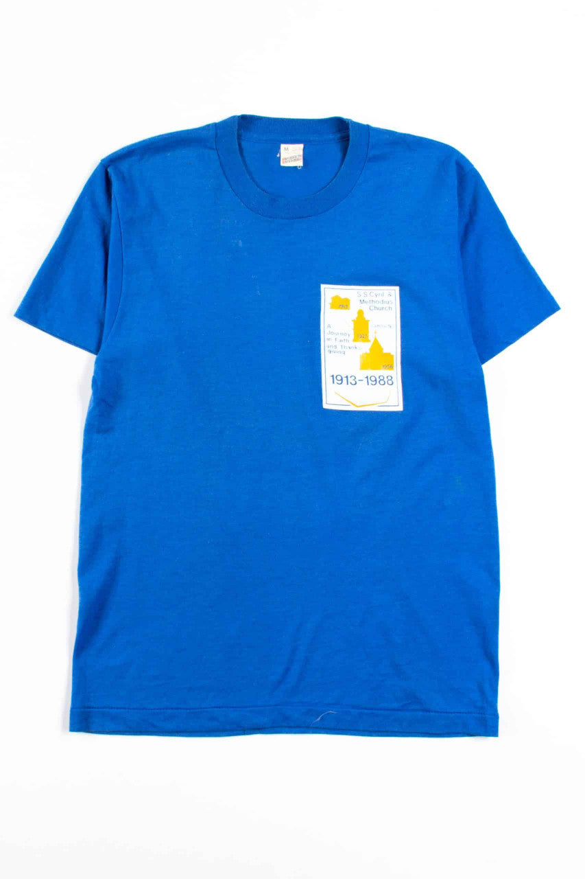 SS. Cyril & Methodius Church T-Shirt (1988, Single Stitch)