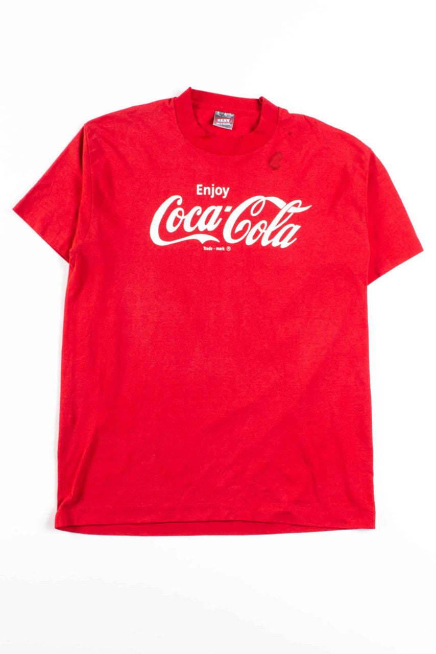 Enjoy Coca-Cola T-Shirt (Single Stitch)