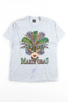 Mardi Gras Feather Mask T-Shirt