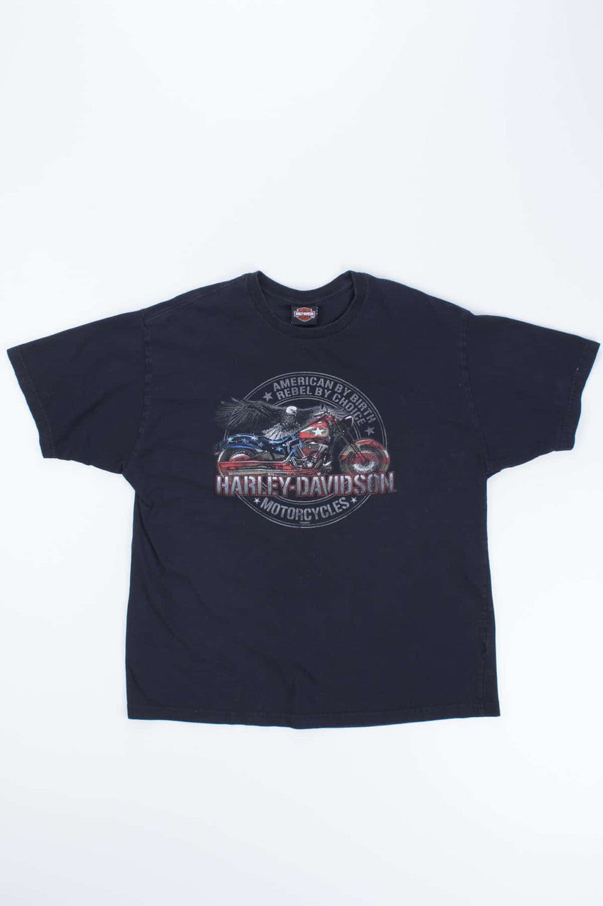 Harley Tacoma, WA Black T-Shirt