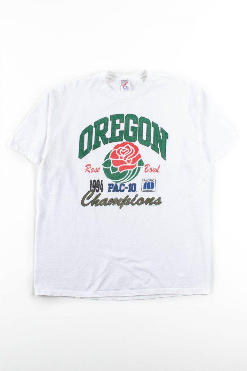 Oregon Pac-10 Champions T-Shirt (1994, Single Stitch)