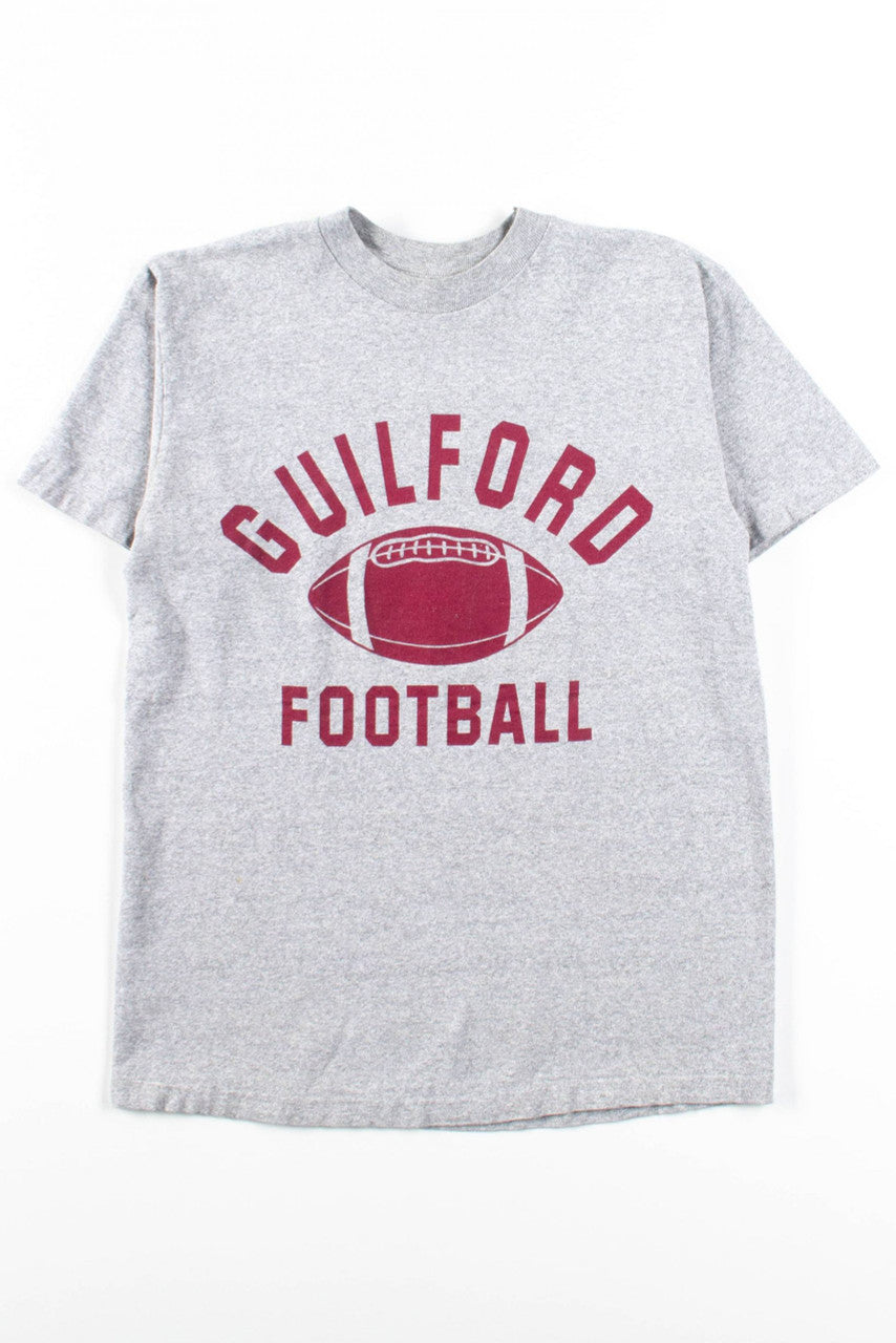 Guilford Football T-Shirt (Single Stitch)