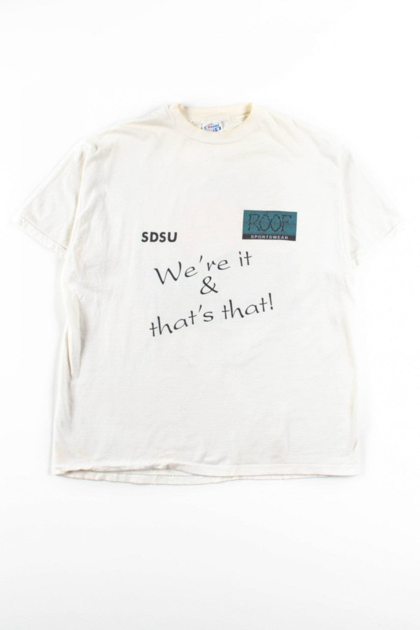 Roof Volleyball Vintage T-Shirt (Single Stitch)