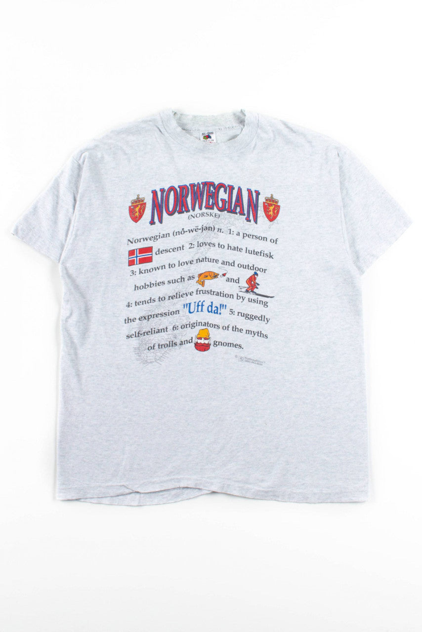 Norwegian Definition T-Shirt (Single Stitch)