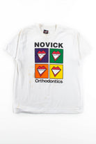 Novick Orthodontics T-Shirt (1989, Single Stitch)