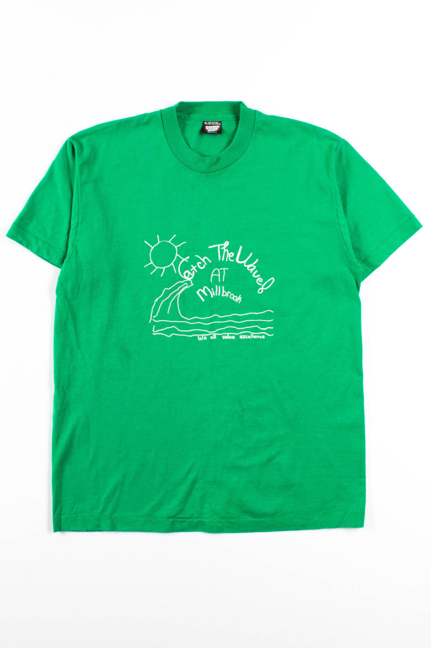 Catch The Wave At Millbrook T-Shirt (Single Stitch)