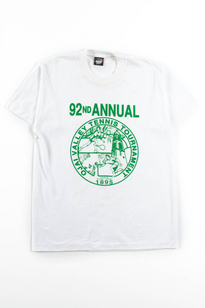 Ojai Valley Tennis Tournament T-Shirt (Single Stitch)