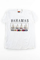 Bahamas Sailboats T-Shirt (Single Stitch)