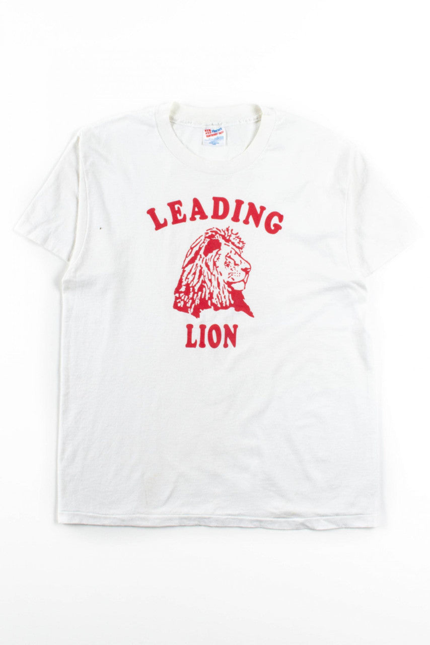 Leading Lion T-Shirt (Single Stitch)