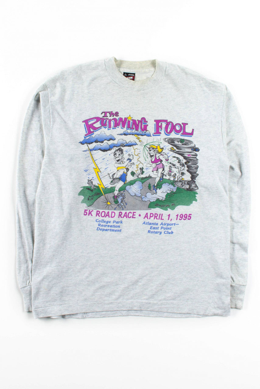 The Running Fool Long Sleeve T-Shirt (1995, Single Stitch)