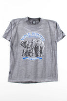 Endangered African Elephants T-Shirt (1991, Single Stitch)