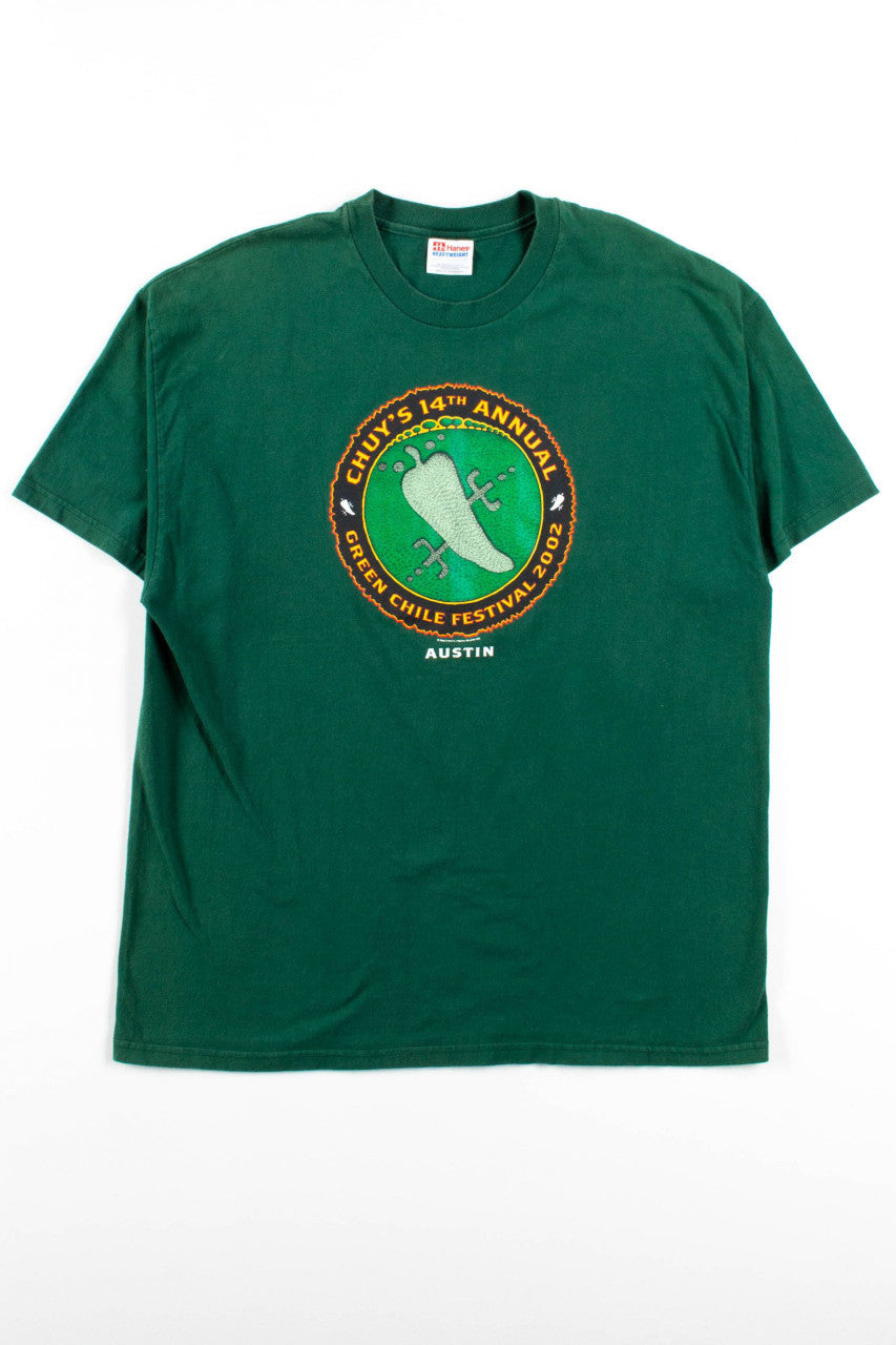 Chuy's Green Chile Festival 2002 T-Shirt