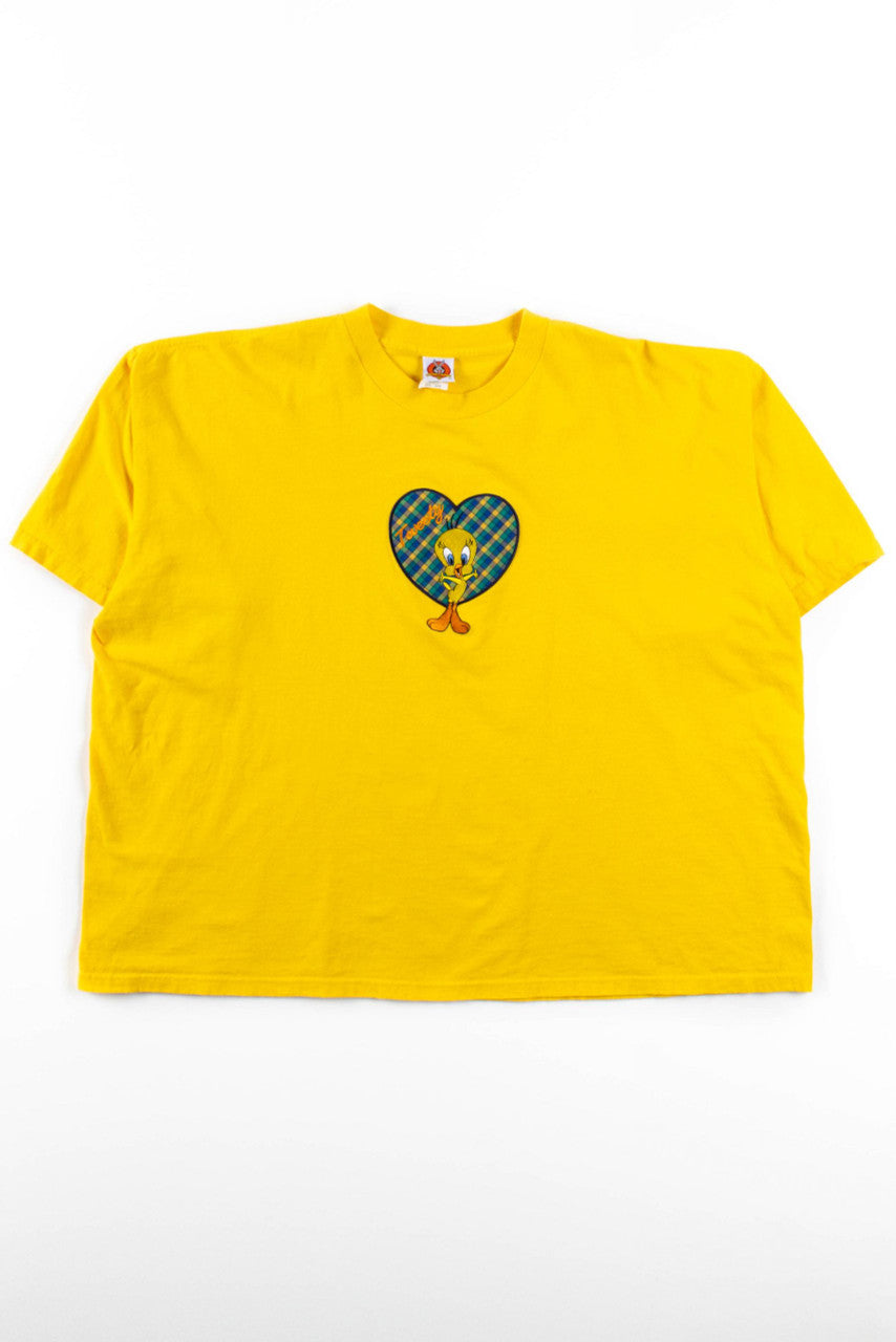 Tweety Bird Heart T-Shirt