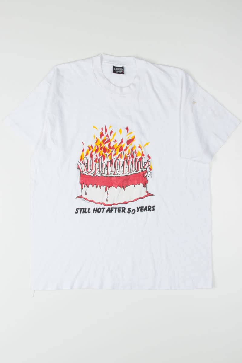 Still Hot After 50 T-Shirt (Single Stitch)