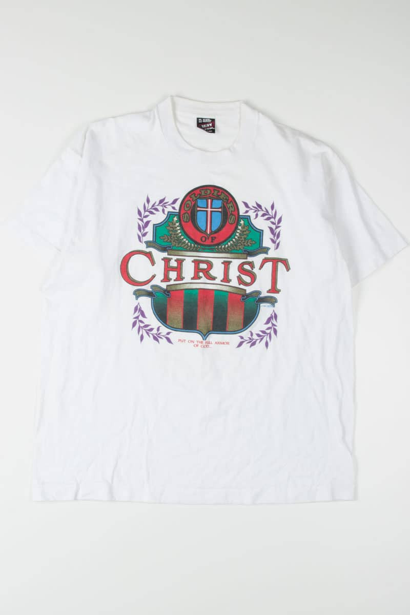 Soldiers of Christ T-Shirt (Single Stitch)