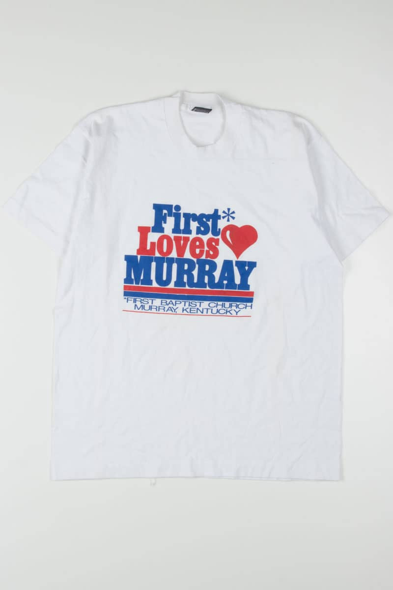 First Baptist Church Loves Murry T-Shirt (Single Stitch)