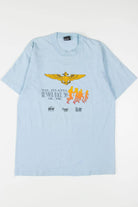 Nas Atlanta Runway Race 1990 T-Shirt (Single Stitch)