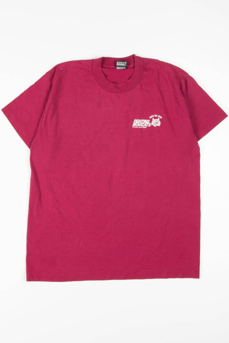 Fighting Bearcats Rock Hill High T-Shirt (Single Stitch)