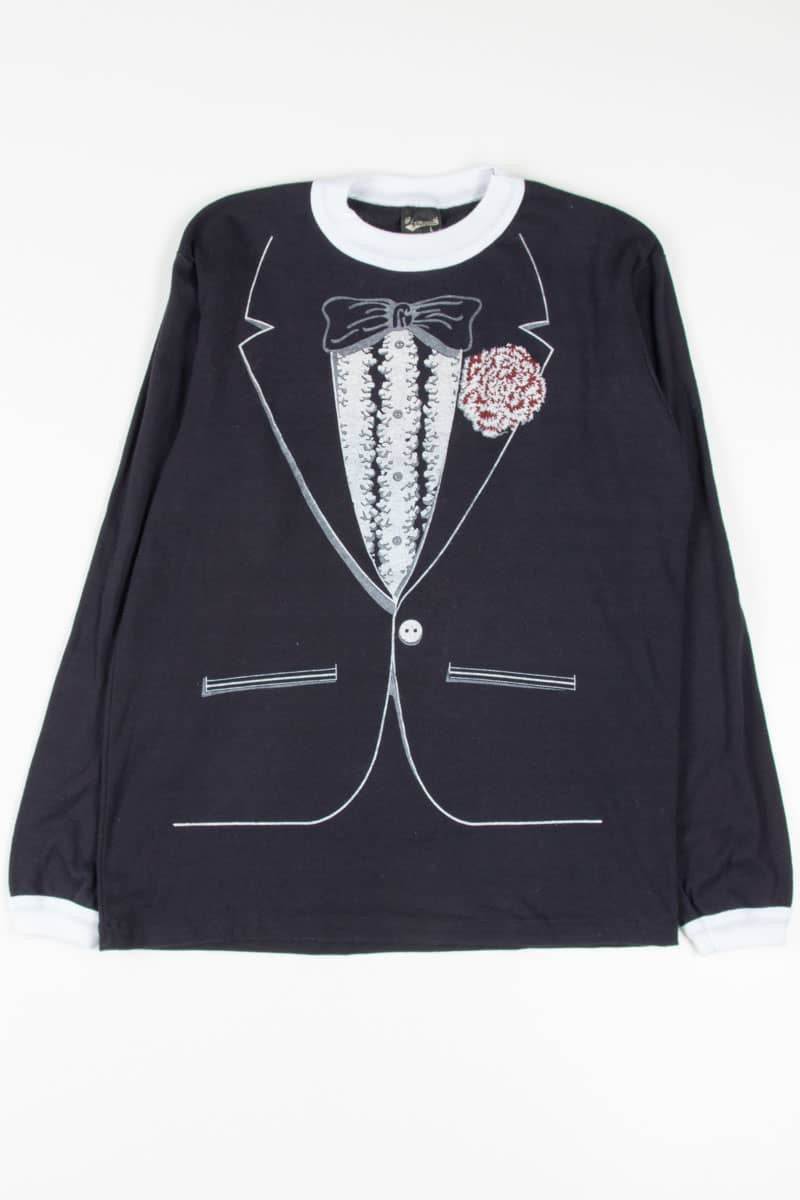 Tuxedo Long Sleeve T-Shirt