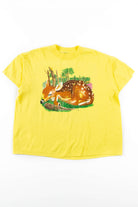 Sleepy Fawn T-Shirt (Single Stitch)