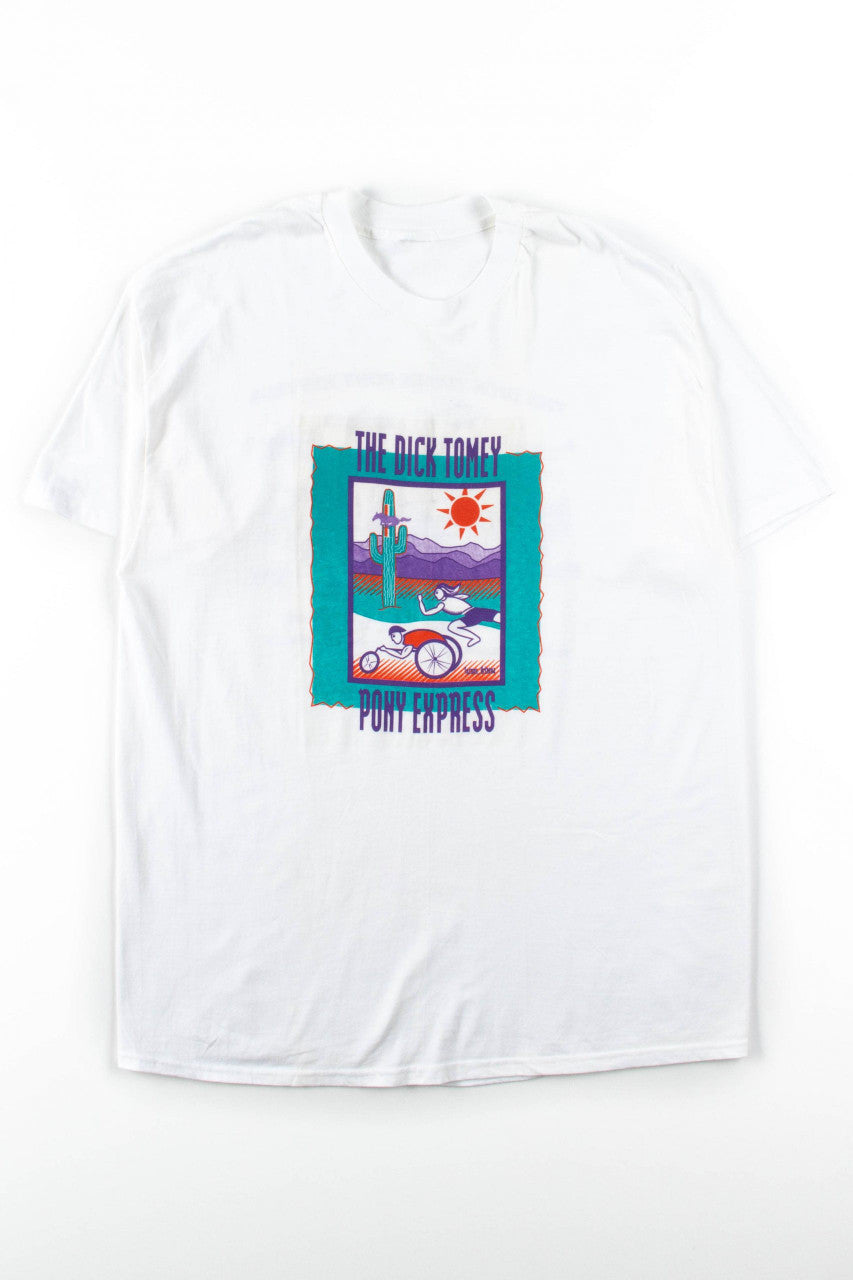 The Dick Tomey Pony Express T-Shirt (Single Stitch)