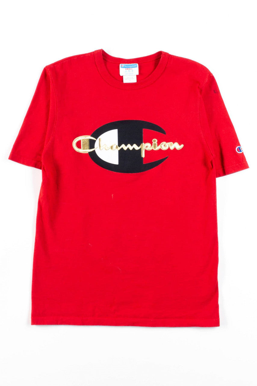 Vintage Embroidered Champion T-Shirt