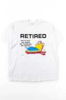 Retired Cartoon T-Shirt (1990, Single Stitch)