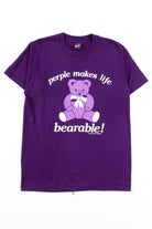 Purple Makes Life Bearable T-Shirt (1982, Single Stitch)