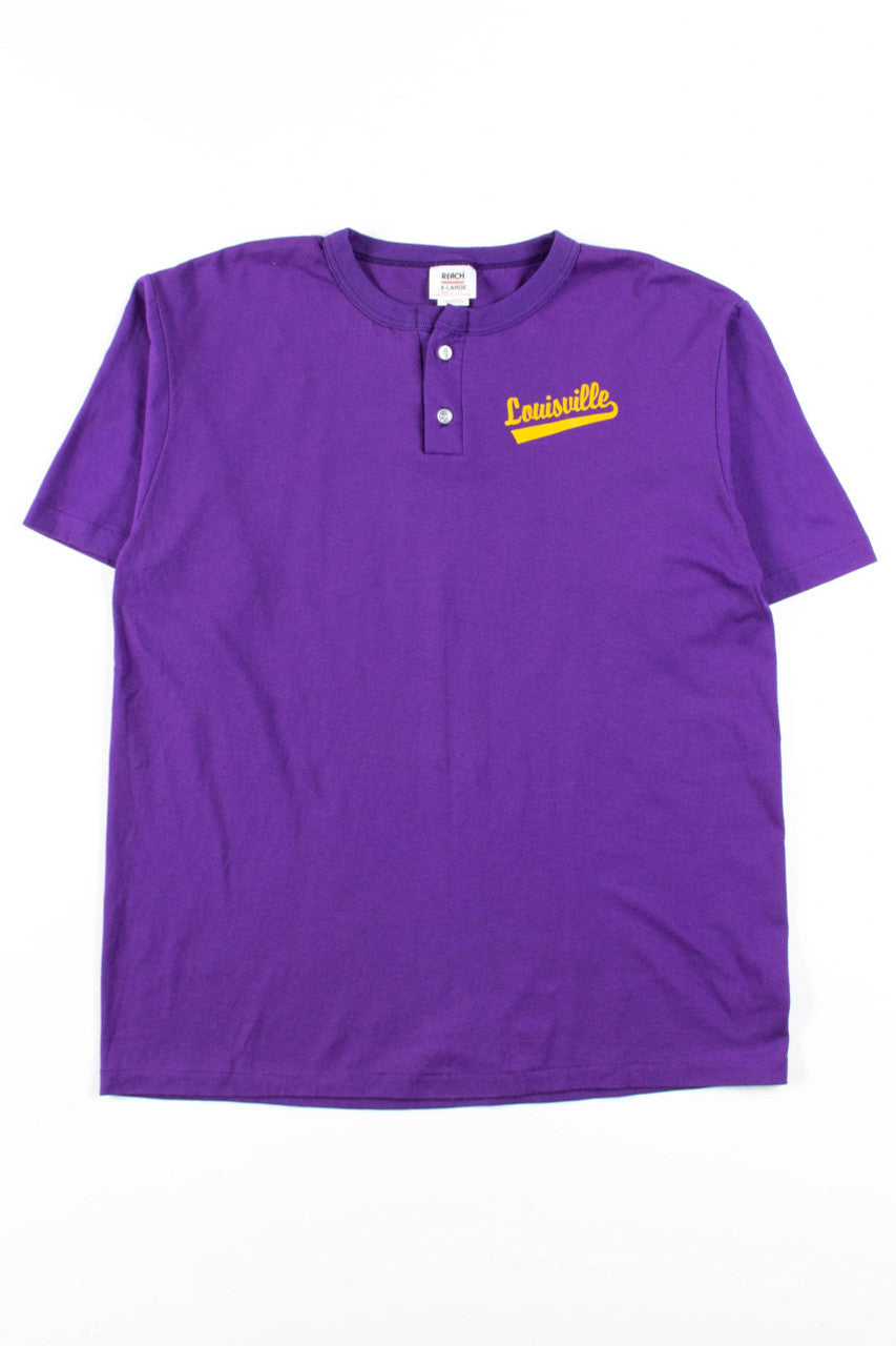 Jeff's Grocery Henley T-Shirt (Single Stitch)