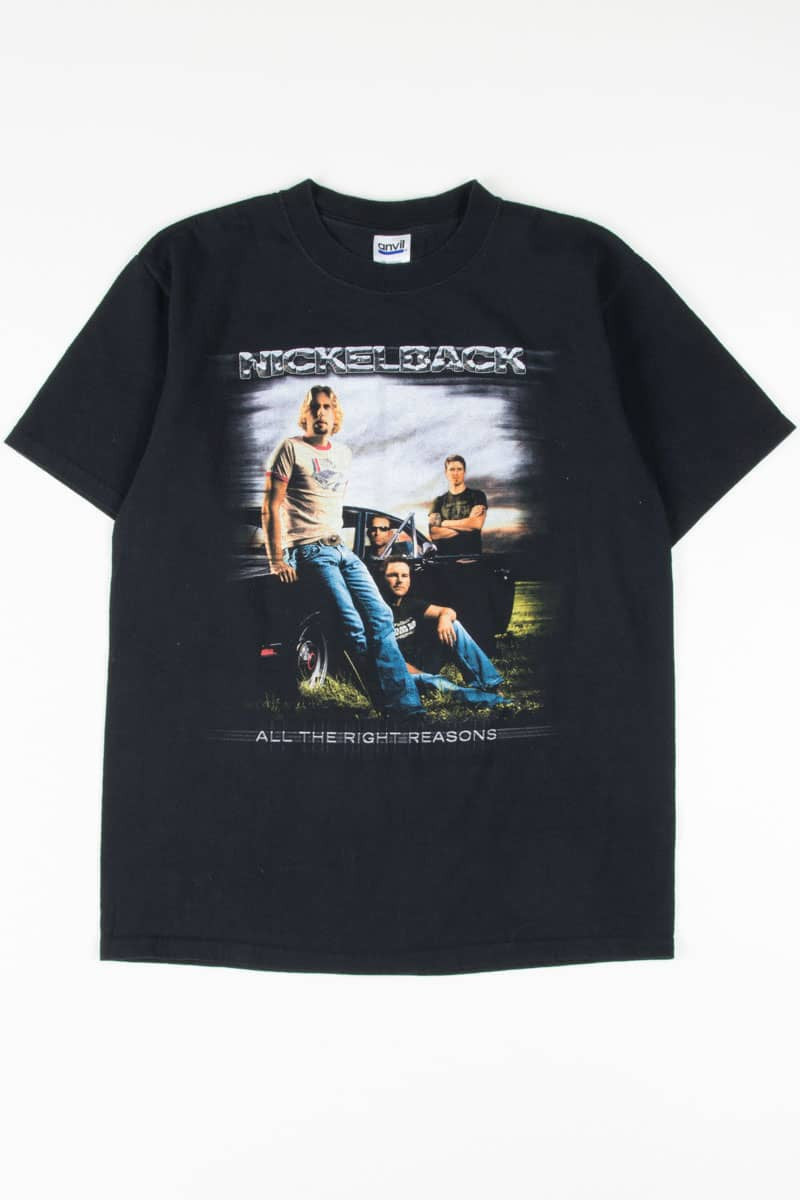 Nickelback All The Right Reasons 2005 Tour T-Shirt