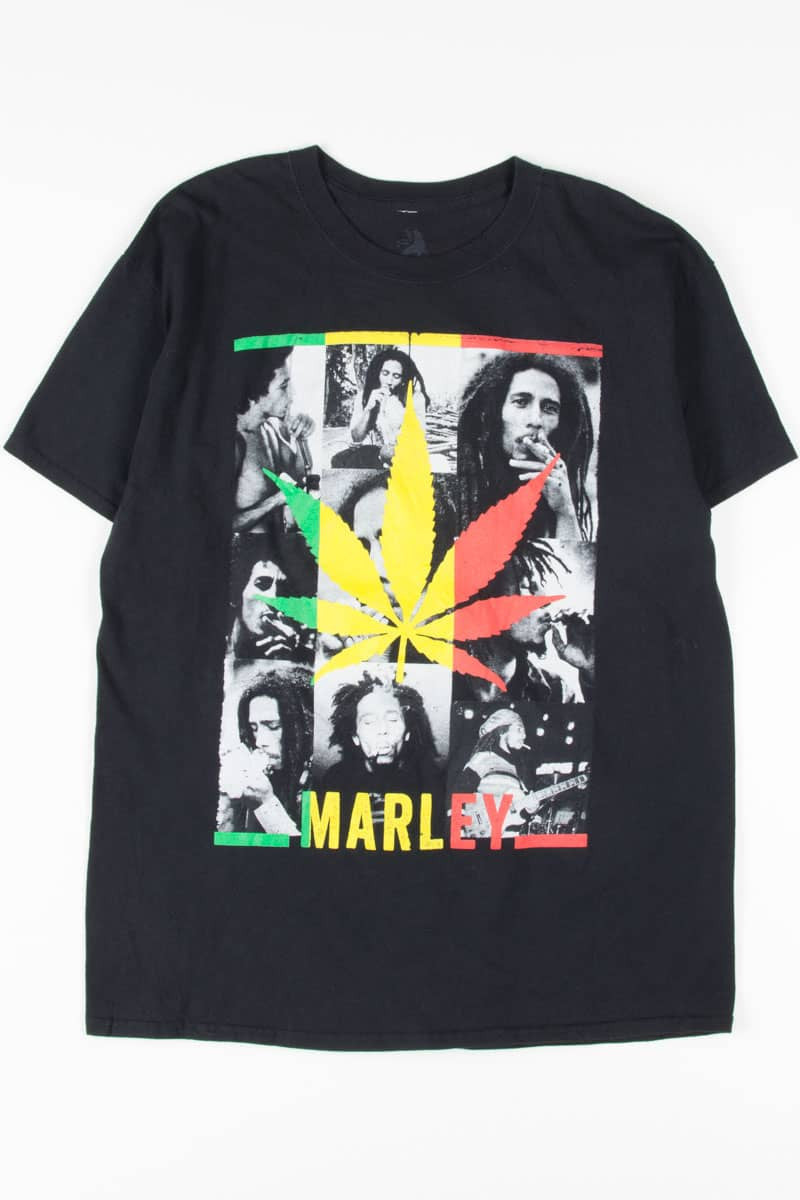 Bob Marley Marijuana Zion T-Shirt