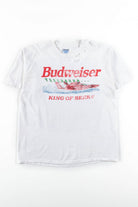 Thrashed Budweiser Racing Boat T-Shirt (1996)