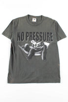 No Pressure Bleached T-Shirt (Single Stitch)