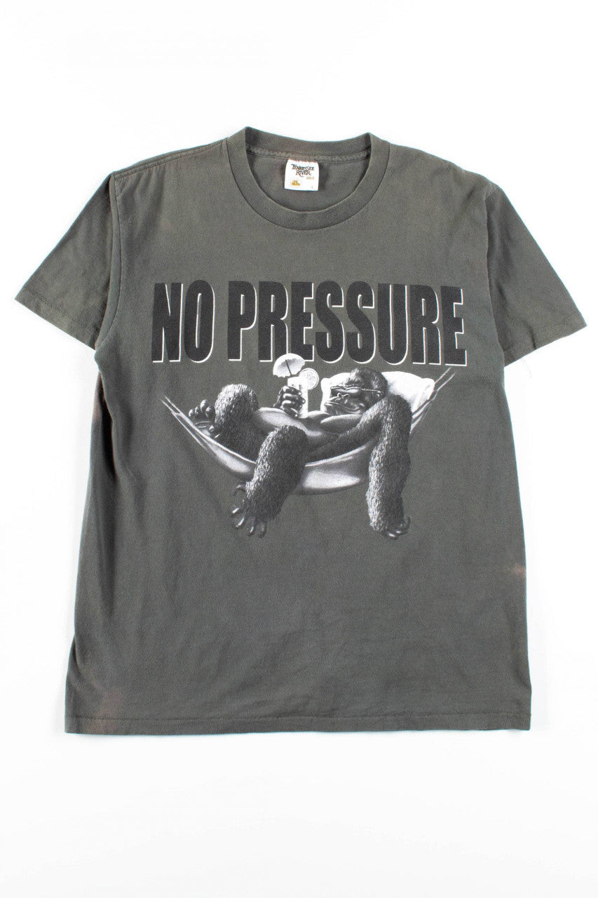 No Pressure Bleached T-Shirt (Single Stitch)