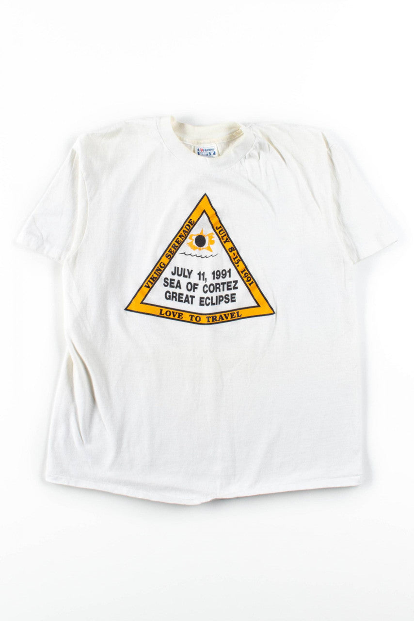Sea Of Cortez Great Eclipse T-Shirt (1991, Single Stitch)