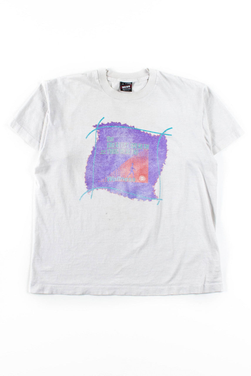 Faded Wellness T-Shirt (Single Stitch)