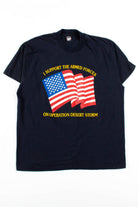 I Support The Armed Forces Desert Storm T-Shirt (Single Stitch)