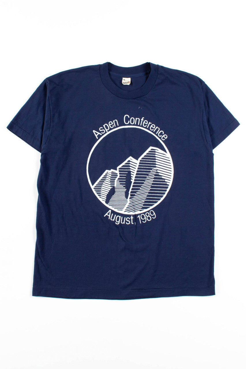 Aspen Conference August 1989 T-Shirt (Single Stitch)