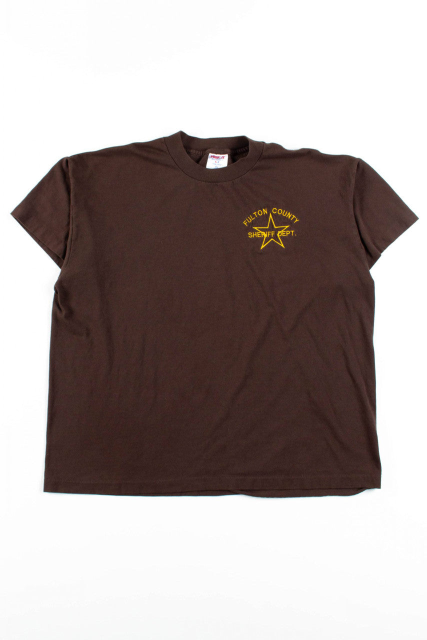 Fulton County Sheriff Dept. T-Shirt (Single Stitch)
