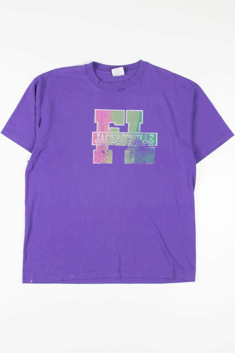 Destroyed Jacksonville Florida Souvenir T-Shirt