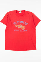 Vintage St. Thomas Virgin Islands Souvenir T-Shirt
