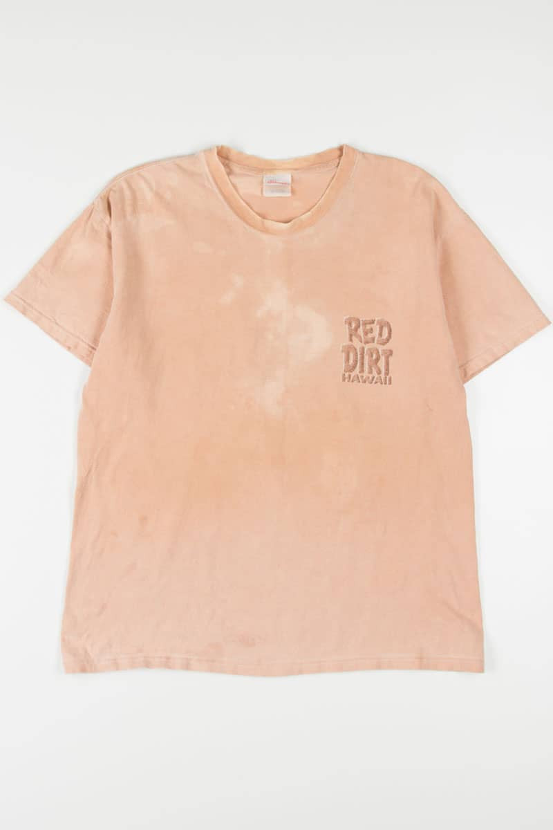 Red Dirt Dyed Hawaii Souvenir T-Shirt
