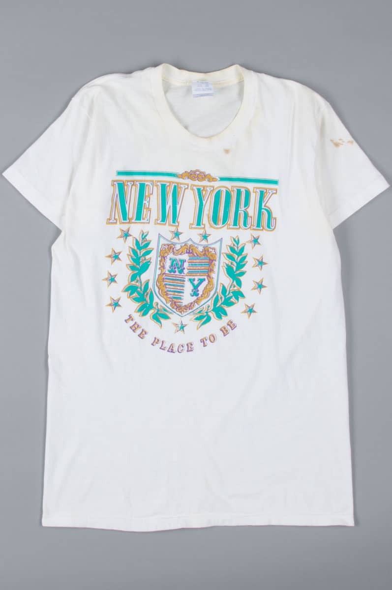 Stained New York The Place to Be Souvenir T-Shirt