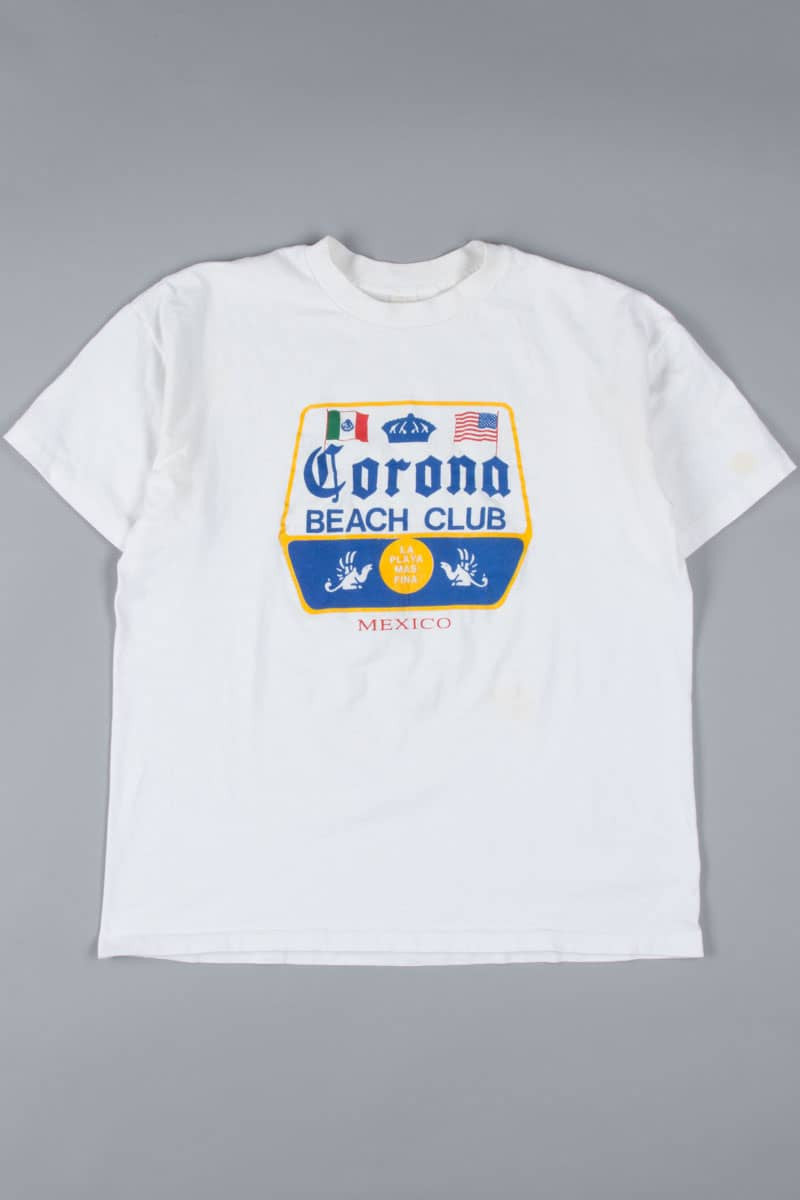 Corona Beach Club Mexico Souvenir T-Shirt