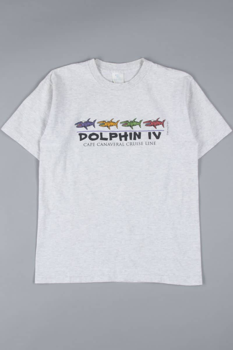 Dolphin IV Cape Canaveral Cruise Line Souvenir T-Shirt