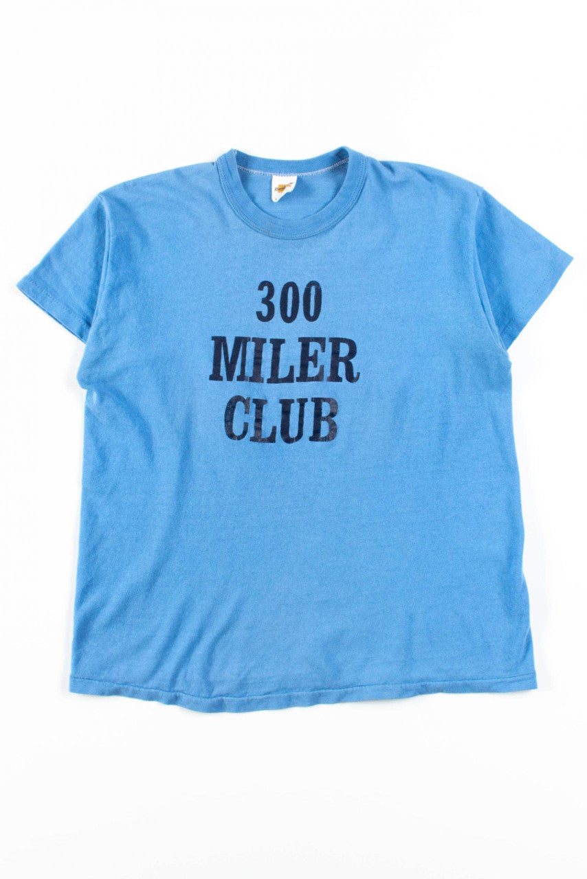 300 Miler Club Vintage T-Shirt (1970s, Single Stitch)