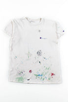 Paint Splatter Champion T-Shirt (Single Stitch)