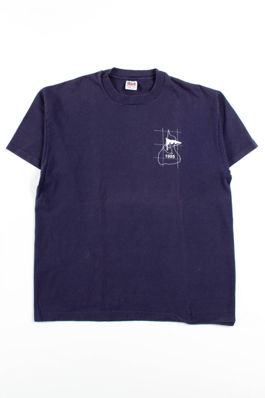 Off Soundings Club 1995 T-Shirt (Single Stitch)