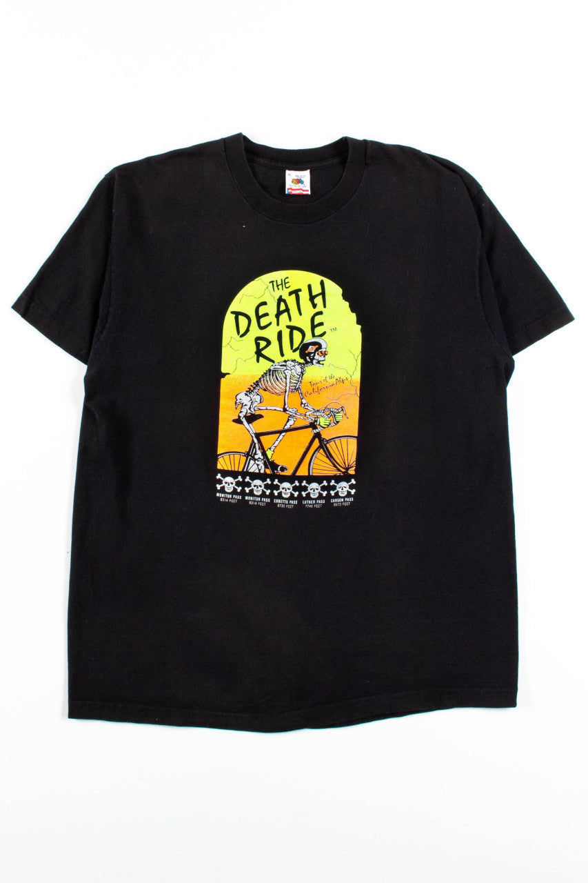The Death Ride California Alps T-Shirt (Single Stitch)