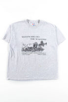 Westward Ho The Wagons! T-Shirt (Single Stitch)